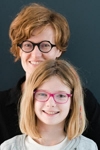 Stefanie en Lenie (foto: Lieven Bulckens)